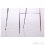 Барный стул Blanc black leather