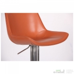 Барний стілець Carner, caramel leather