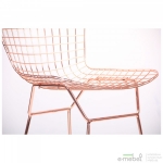 Барний стілець Todi, rose gold
