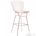 Барний стілець Todi, rose gold