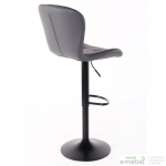Барный стул Vensan PU Gray / Black