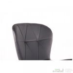 Барный стул Vensan PU Gray / Black