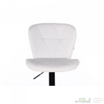 Барный стул Vensan PU White / Black