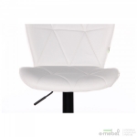 Барный стул Vensan PU White / Black