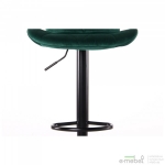 Барный стул Vensan Velvet Green / Black