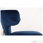 Крісло Alphabet L black/royal blue