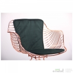 Крісло Ibis, rose gold, emerald