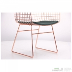 Крісло Mino, rose gold, emerald