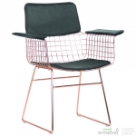 Крісло Mino, rose gold, emerald