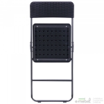 Стул складной Морган пластик Rattan Black