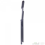 Стул складной Морган пластик Rattan Black