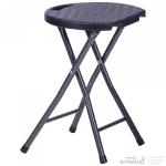 Табурет складаний Сеат пластик Rattan Black