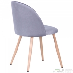 Стул обеденный Sherry beech/dark grey velvet