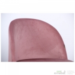 Стілець обідній Sherry beech/pink velvet