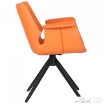 Кресло Vert orange leather