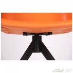Кресло Vert orange leather