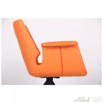 Кресло Vert orange leather