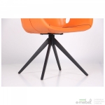 Кресло Vert orange leather