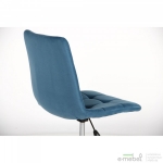 Кресло Френки-RC Хром (Т+) Flox 85 голубой со штихкодом EAN