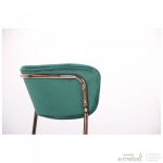 Стілець Alphabet A gold/dark green