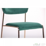 Стілець Alphabet A gold/dark green