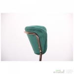 Стілець Alphabet A gold/dark green