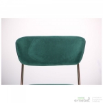Стілець Alphabet A gold/dark green