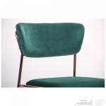 Стілець Alphabet A gold/dark green