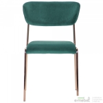 Стілець Alphabet A gold/dark green