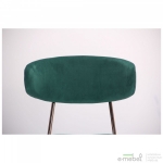 Стілець Alphabet B gold/dark green