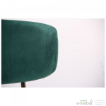 Стілець Alphabet B gold/dark green