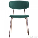 Стілець Alphabet B gold/dark green