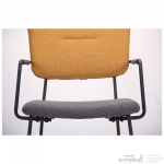 Стілець Alphabet H black/yellow gray