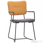 Стілець Alphabet H black/yellow gray