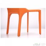 Стілець Artisan orange leather