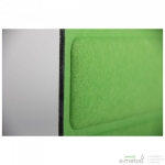 Перегородка фетровая мобильная 1124х1750 черный графит фетр зеленый