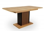 Обідній комплект: стіл розкладний TREND + 4 стільці CHIC VELVET