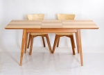 Обеденный комплект Рондо: Стол деревянный раскладной и 4 стула