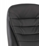 Кресло поворотное Q-154 черная экокожа