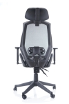 Кресло поворотное Q-406 черный каркас