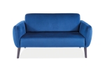 Софа ELSA VELVET синя BL.86/венге