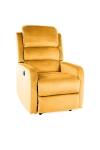 Крісло розкладне PEGAZ VELVET карі BLUVEL 68