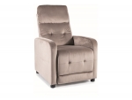 Крісло розкладне OTUS VELVET темний беж BL.40