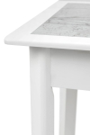 Стол кухонный раскладной Дели 1150(1540)*74 см белый