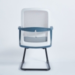 Кресло FLASH II серое/синее/черный каркас