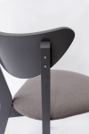 Обеденный набор стол и стулья серого цвета. Лукас+Керамик