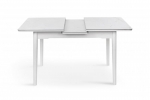 Обідній комплект: білий керамічний стіл Нептун + 4 стільці Ембер-L