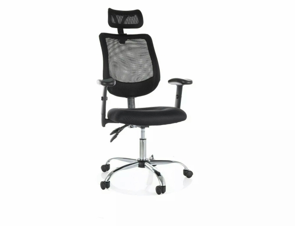 Кресло поворотное Q-118R черное