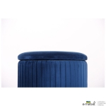 Пуф Little Monte Blue / Golden Chrom