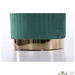 Пуф Monte Green / Golden Chrom